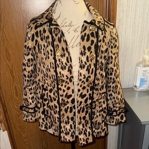 Women’s White Black Jacket